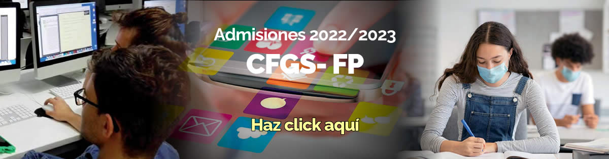 Admisiones CFGS-FP 2022-2023 - Colegio Santa Ana y San Rafael