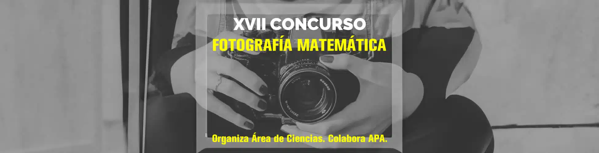 XVII Concurso de Fotografía Matemática