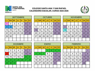 Calendario escolar 2025/2026